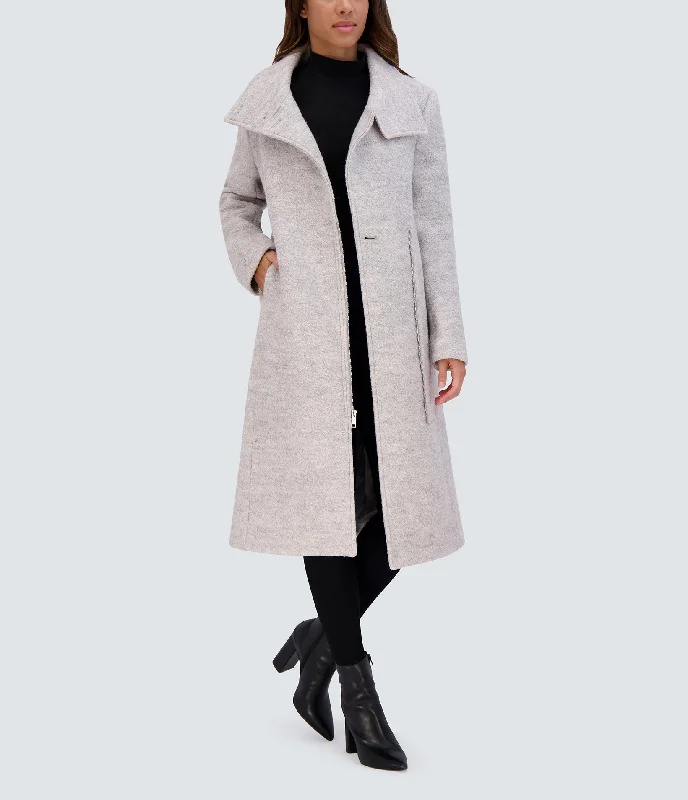 Embroidered women's cotton coats in a bohemian pattern for a unique designGeller Textured Wool Coat Embroidered women's cotton coats in a bohemian pattern for a unique designGeller Textured Wool Coat