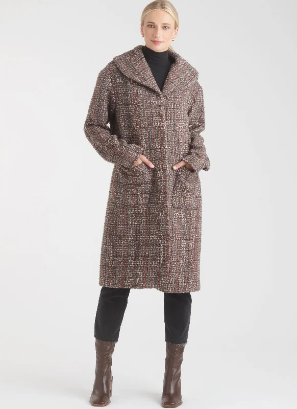 Plus size women's wool blend coats for a warm and stylish winterNew Look Coats N6767 Plus size women's wool blend coats for a warm and stylish winterNew Look Coats N6767