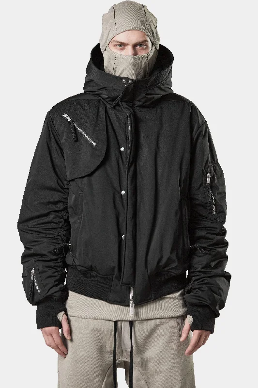 Water - resistant women's trench coats with adjustable cuffs for rainy daysOversized hooded bomber jacket Water - resistant women's trench coats with adjustable cuffs for rainy daysOversized hooded bomber jacket