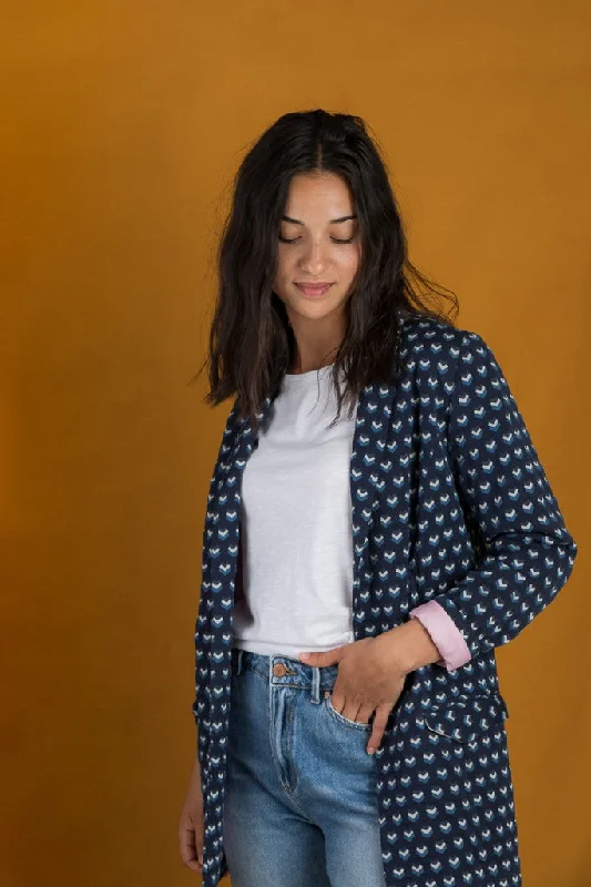 Double - Breasted Women's Polyester Blazers in Bright Colors for a Fun StyleReady to Sew Joe Blazer Double - Breasted Women's Polyester Blazers in Bright Colors for a Fun StyleReady to Sew Joe Blazer