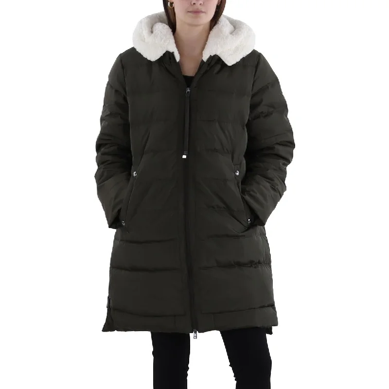 Oversized women's wool coats in a monochromatic look for a trendy outfitSam Edelman Womens Down Quilted Parka Coat Oversized women's wool coats in a monochromatic look for a trendy outfitSam Edelman Womens Down Quilted Parka Coat