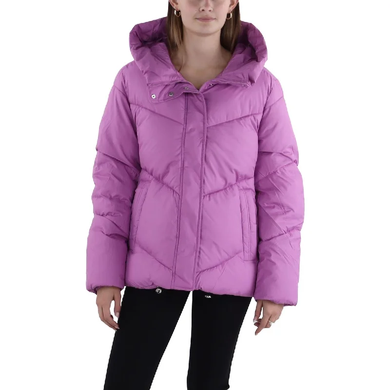 Oversized women's wool coats in a monochromatic look for a trendy outfitSam Edelman Womens Hooded Short Puffer Jacket Oversized women's wool coats in a monochromatic look for a trendy outfitSam Edelman Womens Hooded Short Puffer Jacket