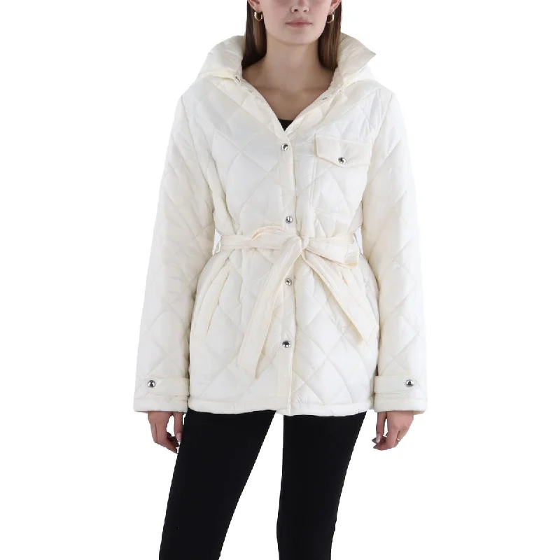 Embroidered women's cotton coats in a bohemian pattern for a unique designSam Edelman Womens Quilted Hooded Puffer Jacket Embroidered women's cotton coats in a bohemian pattern for a unique designSam Edelman Womens Quilted Hooded Puffer Jacket