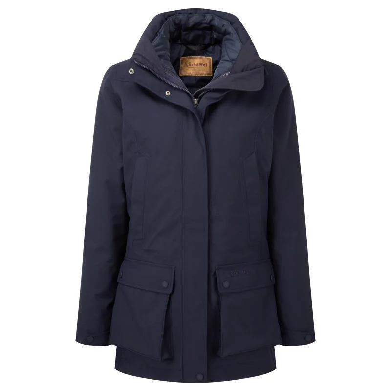 Plus size women's wool blend coats for a warm and stylish winterSchoffel Uppingham 3 in 1 Waterproof Ladies Coat - True Navy Plus size women's wool blend coats for a warm and stylish winterSchoffel Uppingham 3 in 1 Waterproof Ladies Coat - True Navy