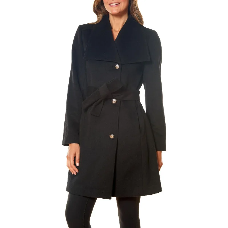 Belted women's cashmere coats in soft pastels for a luxurious feelVince Camuto Womens Lightweight Cold Weather Wool Coat Belted women's cashmere coats in soft pastels for a luxurious feelVince Camuto Womens Lightweight Cold Weather Wool Coat