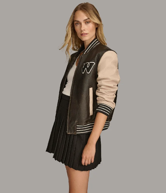 Belted women's cashmere coats in soft pastels for a luxurious feelWaverly Varsity Jacket Belted women's cashmere coats in soft pastels for a luxurious feelWaverly Varsity Jacket