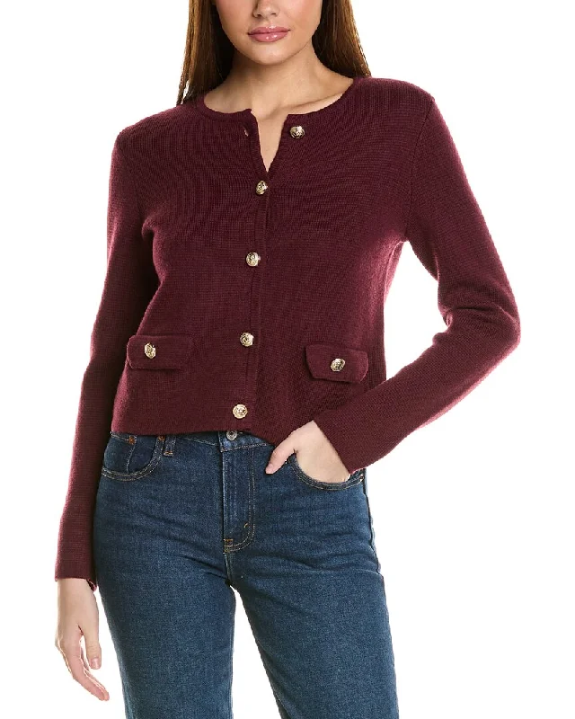 Plus Size Women's Asymmetric Hem Sweater Dresses in Modern DesignsBruno Magli Cropped Crewneck Wool Jacket Plus Size Women's Asymmetric Hem Sweater Dresses in Modern DesignsBruno Magli Cropped Crewneck Wool Jacket