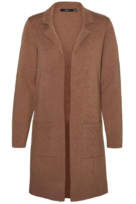 Women's Long Sleeve Turtleneck Cashmere SweatersTasty Full Needle Coatigan