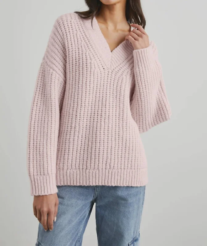 Plus Size Women's Open - Front Cardigan Style Sweater DressesJodie Sweater In Rosewater Plus Size Women's Open - Front Cardigan Style Sweater DressesJodie Sweater In Rosewater