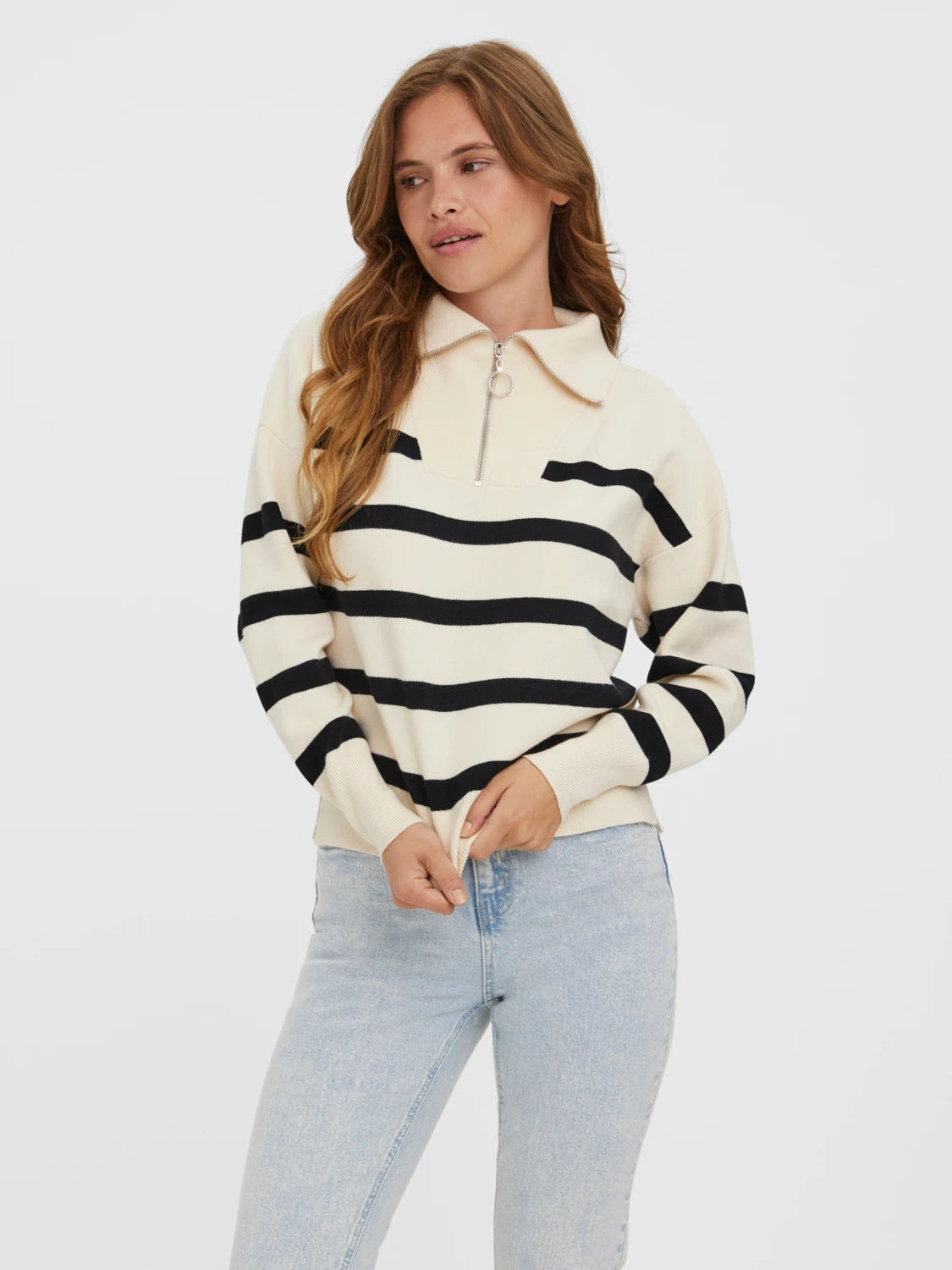 Open - Front Women's Cardigan - Style Mohair SweatersSaba Pullover