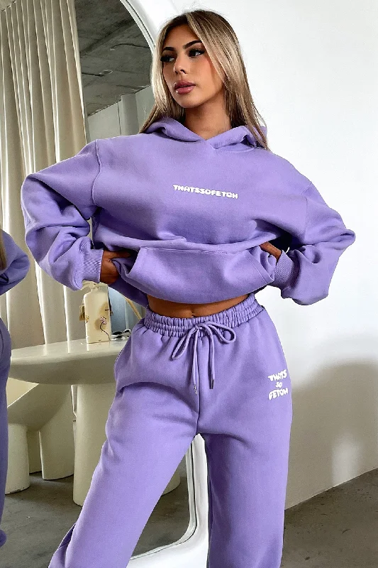 Sleeveless Women's Silk - Trimmed Sweaters for SummerSeries 3 Hoodie - Purple