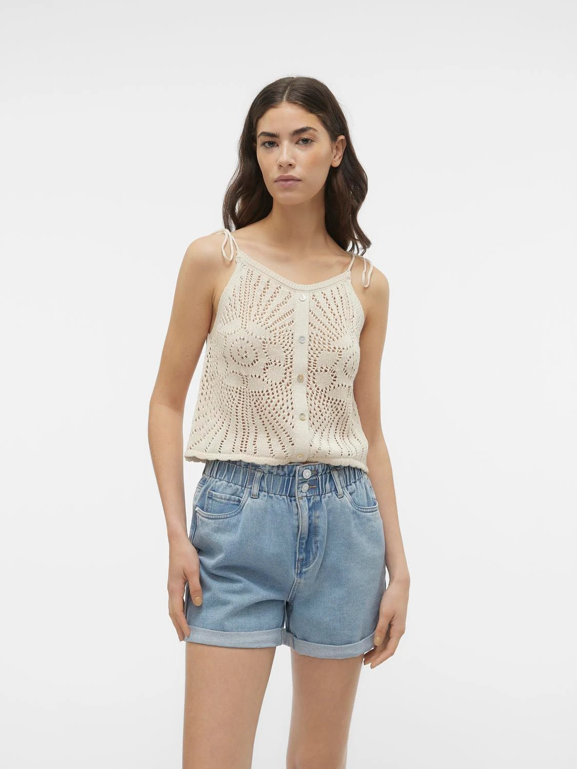 Split - Hem Women's Linen Blend Sweaters for SpringSilja Top