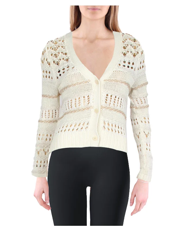Plus Size Women's Turtleneck Sweater Dresses with Side SlitsWomens Crochet Ribbed Trim Button-Up Plus Size Women's Turtleneck Sweater Dresses with Side SlitsWomens Crochet Ribbed Trim Button-Up