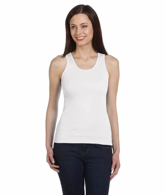 Women's fleece - lined hoodie with thumbholes for warmth in winter4000 - Bella + Canvas Ladies 2x1 Rib Tank Top | White Women's fleece - lined hoodie with thumbholes for warmth in winter4000 - Bella + Canvas Ladies 2x1 Rib Tank Top | White