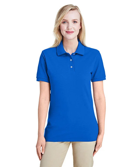 Women's fleece - lined hoodie with thumbholes for warmth in winter443WR - Jerzees Ladies Premium 100% Ringspun Cotton Piqué Polo Shirt | Royal Women's fleece - lined hoodie with thumbholes for warmth in winter443WR - Jerzees Ladies Premium 100% Ringspun Cotton Piqué Polo Shirt | Royal