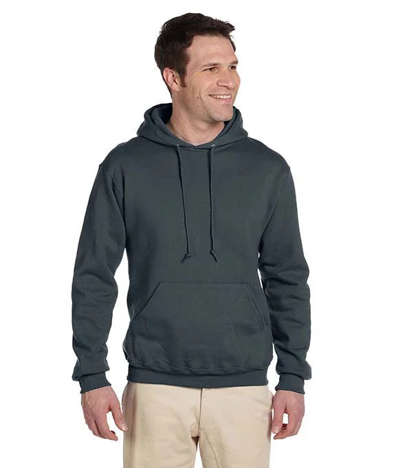 Women's hoodie with a glittery print for a glamorous and sparkly appearance4997 - Jerzees Adult Super Sweats® Hooded Pullover Sweatshirt | Black Heather Women's hoodie with a glittery print for a glamorous and sparkly appearance4997 - Jerzees Adult Super Sweats® Hooded Pullover Sweatshirt | Black Heather