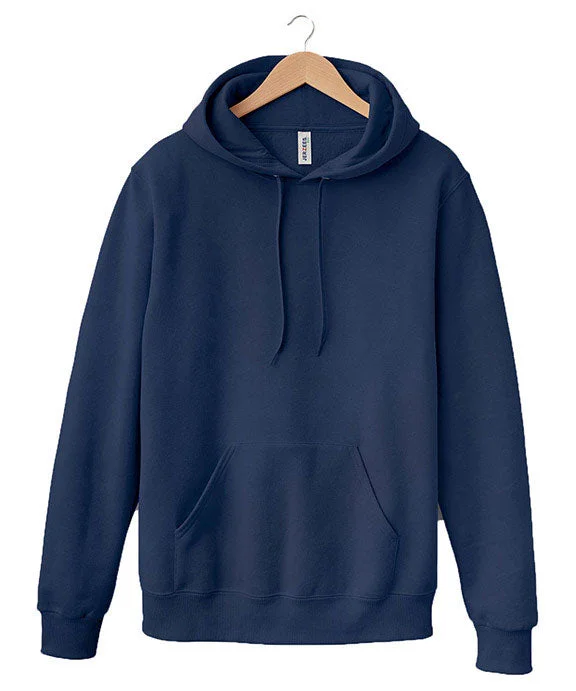 Women's tie - front hoodie in a lightweight fabric for summer layering700MR - Jerzees Unisex Eco™ Premium Blend Fleece Pullover Hooded Sweatshirt | J Navy Women's tie - front hoodie in a lightweight fabric for summer layering700MR - Jerzees Unisex Eco™ Premium Blend Fleece Pullover Hooded Sweatshirt | J Navy
