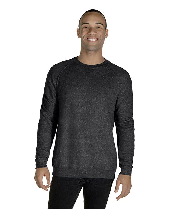 Women's crew - neck sweatshirt in a heather gray shade for a classic and versatile option91MR - Jerzees Adult Snow Heather French Terry Crewneck Sweatshirt | Black Ink Snow Heather Women's crew - neck sweatshirt in a heather gray shade for a classic and versatile option91MR - Jerzees Adult Snow Heather French Terry Crewneck Sweatshirt | Black Ink Snow Heather