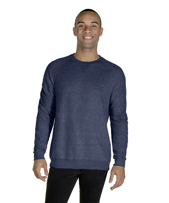 Women's long - sleeve cropped sweatshirt with ribbed cuffs for a snug fit91MR - Jerzees Adult Snow Heather French Terry Crewneck Sweatshirt | Navy Snow Heather Women's long - sleeve cropped sweatshirt with ribbed cuffs for a snug fit91MR - Jerzees Adult Snow Heather French Terry Crewneck Sweatshirt | Navy Snow Heather