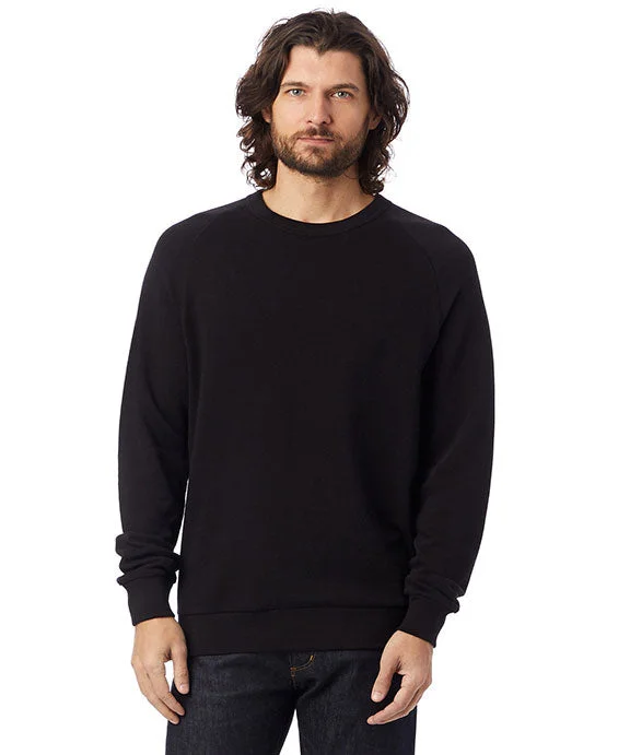 9575ZT - Alternative Unisex Washed Terry Champ Sweatshirt | Black