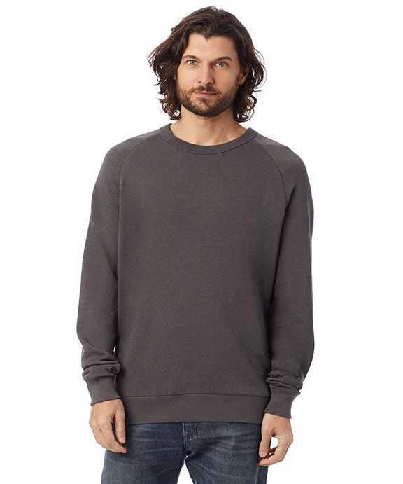 9575ZT - Alternative Unisex Washed Terry Champ Sweatshirt | Dark Grey