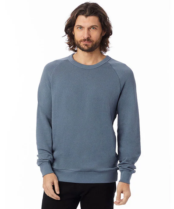 9575ZT - Alternative Unisex Washed Terry Champ Sweatshirt | Washed Denim