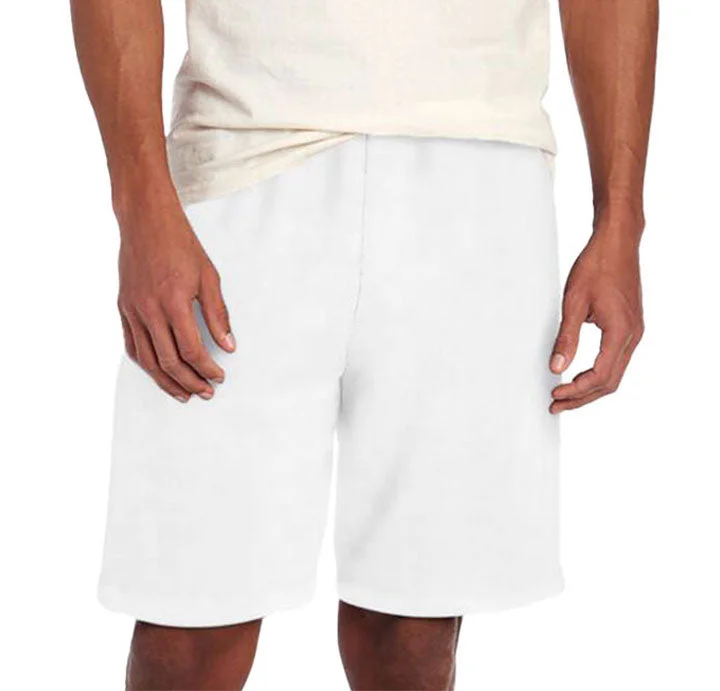 Women's zip - front sweatshirt with contrast stitching for a sporty aesthetic978MPR - Jerzees Adult Nublend® Pocket Sweat Shorts | White Women's zip - front sweatshirt with contrast stitching for a sporty aesthetic978MPR - Jerzees Adult Nublend® Pocket Sweat Shorts | White