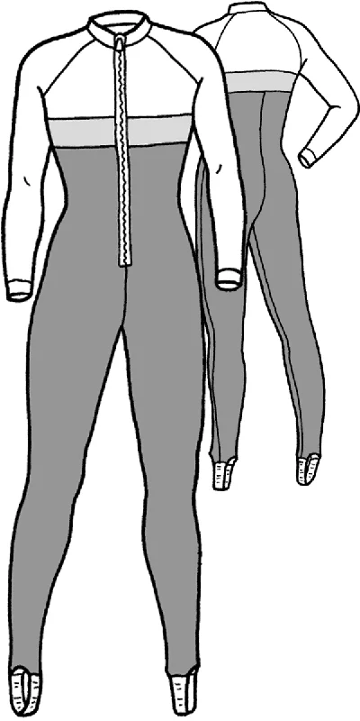 Women's waterproof rain jackets in bright yellow for high - visibility outdoor activitiesAdult’s Willamette Racing Suit Pattern - 408 - The Green Pepper Patterns Women's waterproof rain jackets in bright yellow for high - visibility outdoor activitiesAdult’s Willamette Racing Suit Pattern - 408 - The Green Pepper Patterns