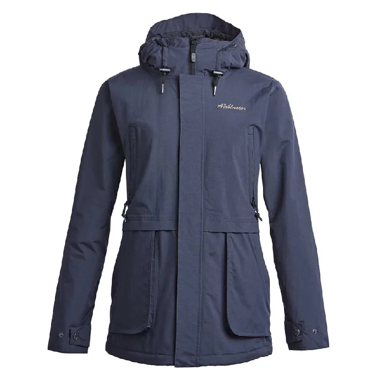 Women's quilted puffer jackets in a cropped silhouette for a modern twistAirblaster 2021 Nicolette Womens Jacket - Black
