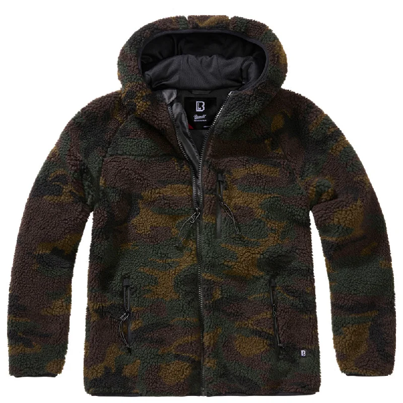Women's double - breasted tweed jackets in classic colors for a sophisticated office lookWomen's Teddy Fleece Hood Jacket woodland Women's double - breasted tweed jackets in classic colors for a sophisticated office lookWomen's Teddy Fleece Hood Jacket woodland