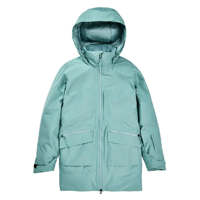 Women's shearling - lined suede jackets for ultimate warmth and luxuryBurton 2024 Gore Treeline Womens Jacket - Rock Lichen Women's shearling - lined suede jackets for ultimate warmth and luxuryBurton 2024 Gore Treeline Womens Jacket - Rock Lichen