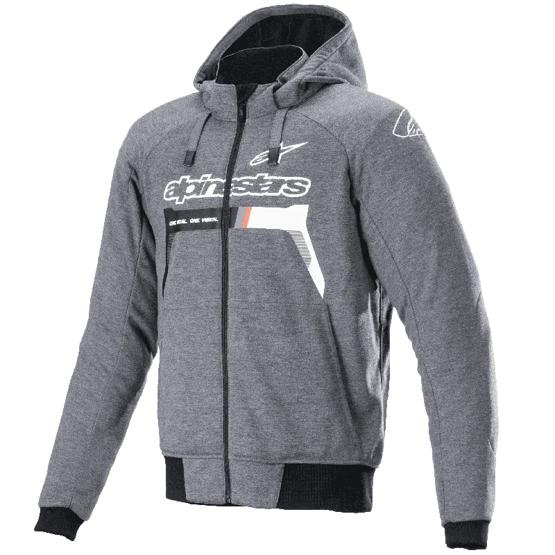 Women's cropped leather jackets with silver zippers for a punk - inspired outfitChrome Ignition Hoodie Women's cropped leather jackets with silver zippers for a punk - inspired outfitChrome Ignition Hoodie