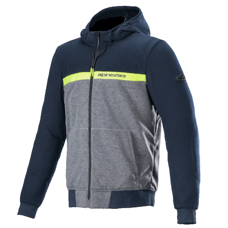 Women's double - breasted tweed jackets in classic colors for a sophisticated office lookChrome Street Hoodie Women's double - breasted tweed jackets in classic colors for a sophisticated office lookChrome Street Hoodie
