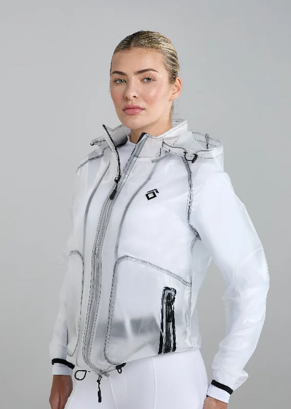 Women's bomber jackets with floral embroidery for a feminine and unique designClear Rain Jacket Women's bomber jackets with floral embroidery for a feminine and unique designClear Rain Jacket