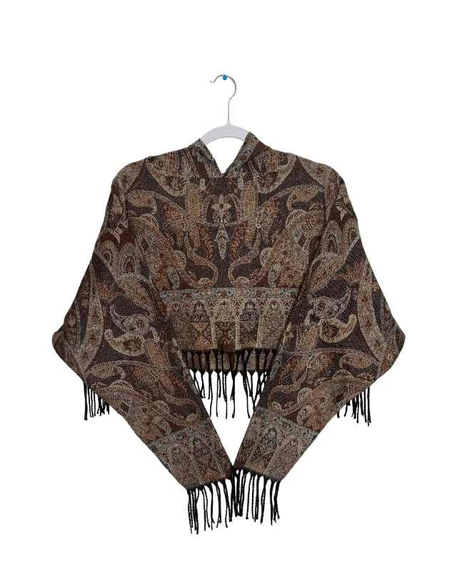 Women's tie - front hoodie in a lightweight fabric for summer layeringCropped Kamaru Hoodie Women's tie - front hoodie in a lightweight fabric for summer layeringCropped Kamaru Hoodie