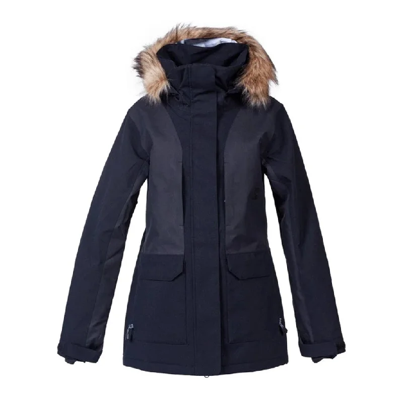 Women's pea coats in a plus - size fit for a flattering and warm winter coatDC 2022 Womens Panoramic Jacket - Black Women's pea coats in a plus - size fit for a flattering and warm winter coatDC 2022 Womens Panoramic Jacket - Black