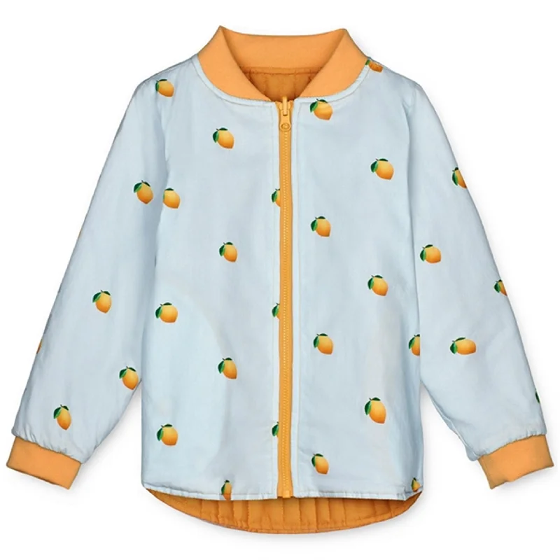 Women's bomber jackets with a holographic finish for a futuristic and eye - catching lookFliink Ballad Blue AOP Kota Jacket Women's bomber jackets with a holographic finish for a futuristic and eye - catching lookFliink Ballad Blue AOP Kota Jacket