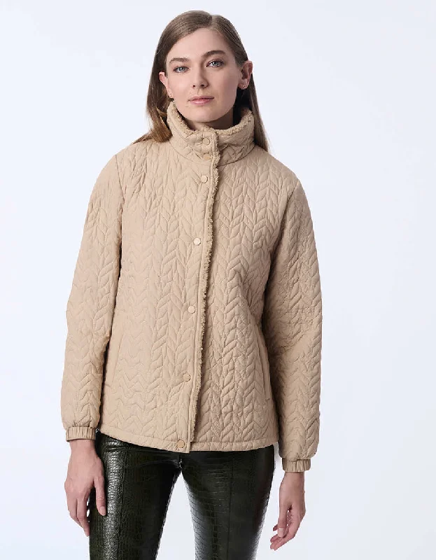 Women's military - style jackets with epaulets for a tough and fashionable appearanceHarbor Quilted Jacket Women's military - style jackets with epaulets for a tough and fashionable appearanceHarbor Quilted Jacket