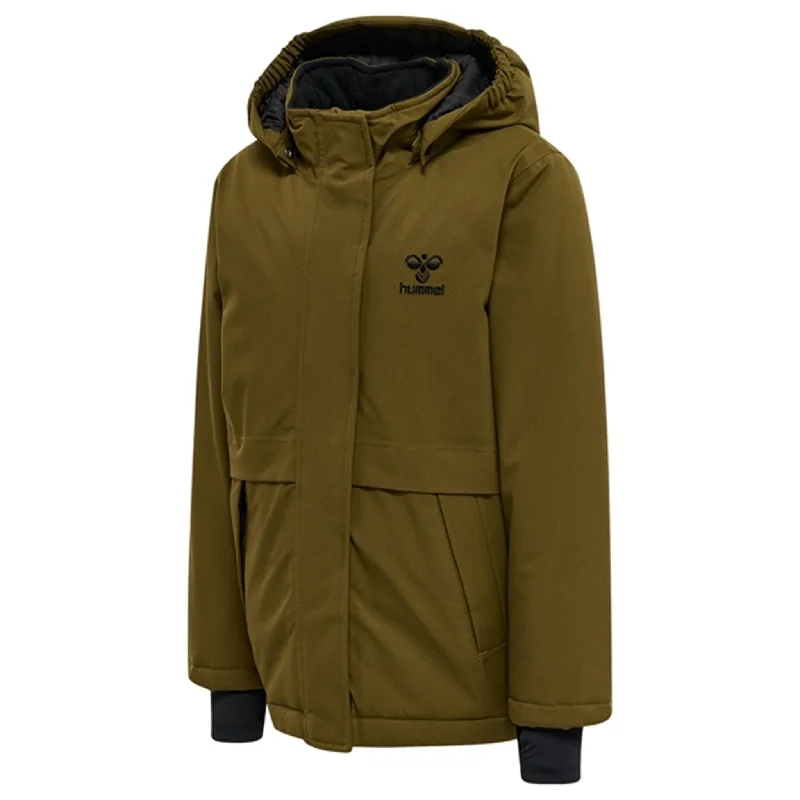 Quilted cotton winter coats for women in classic colorsHummel Dark Olive Urban Tex Winter Jacket Quilted cotton winter coats for women in classic colorsHummel Dark Olive Urban Tex Winter Jacket