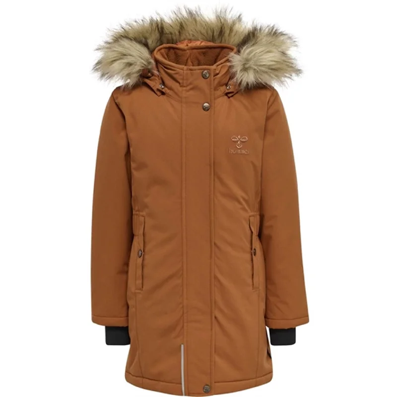 Hooded windproof winter coats for active women​Hummel Sierra Alma Tex Jacket