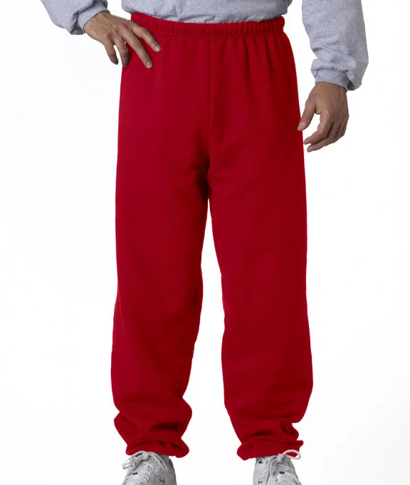 Women's pullover hoodie with a side slit for a modern and relaxed fit973 - Jerzees Adult NuBlend® Sweatpants | True Red