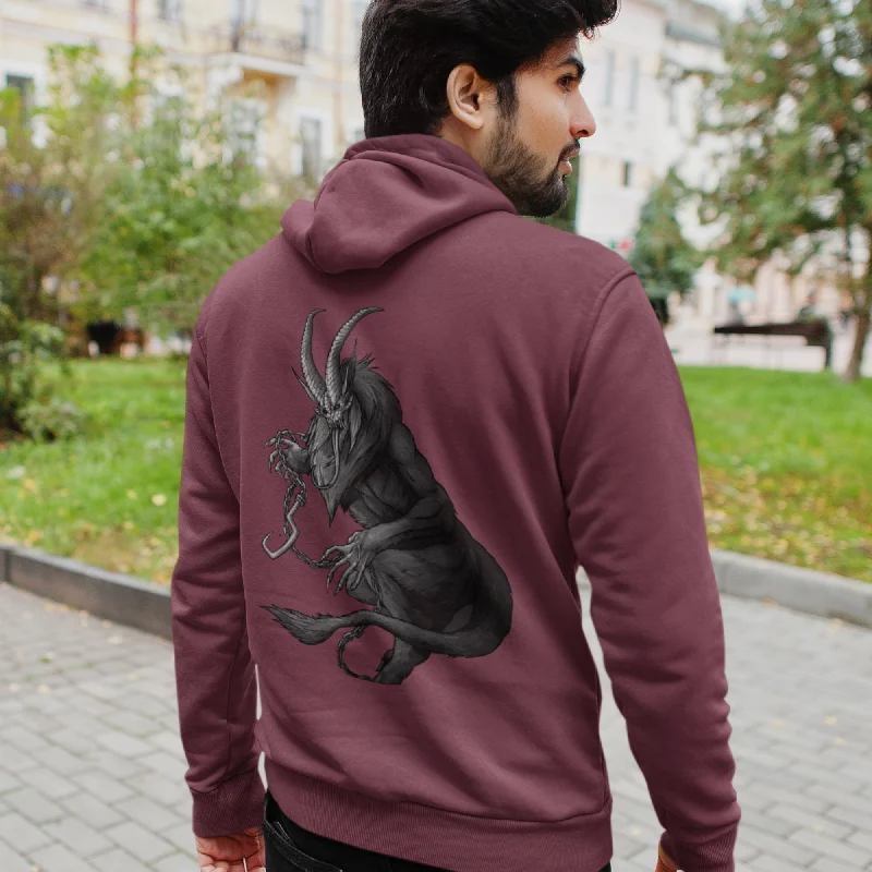 Krampus (B&W) - Premium Unisex Hoodie