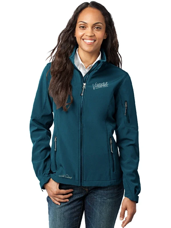 Women's cropped leather jackets with a fringe detail for a western - inspired outfitEddie Bauer Ladies Soft Shell Jacket Women's cropped leather jackets with a fringe detail for a western - inspired outfitEddie Bauer Ladies Soft Shell Jacket