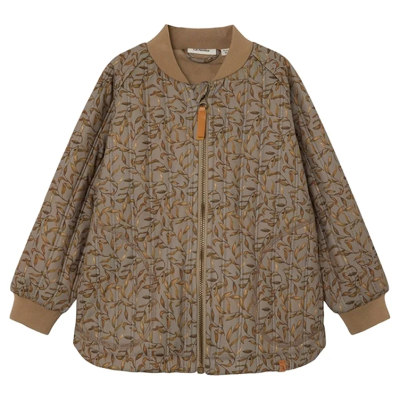 Women's shearling - lined suede jackets for ultimate warmth and luxuryLil'Atelier Chinchilla Lajuno Quilted Jacket AOP Women's shearling - lined suede jackets for ultimate warmth and luxuryLil'Atelier Chinchilla Lajuno Quilted Jacket AOP