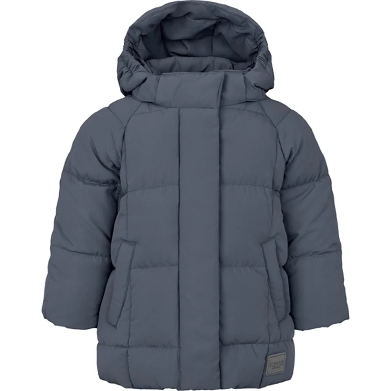 Women's slim - fit leather winter coats​MarMar Omega Puffer Down Jacket Stormy Blue