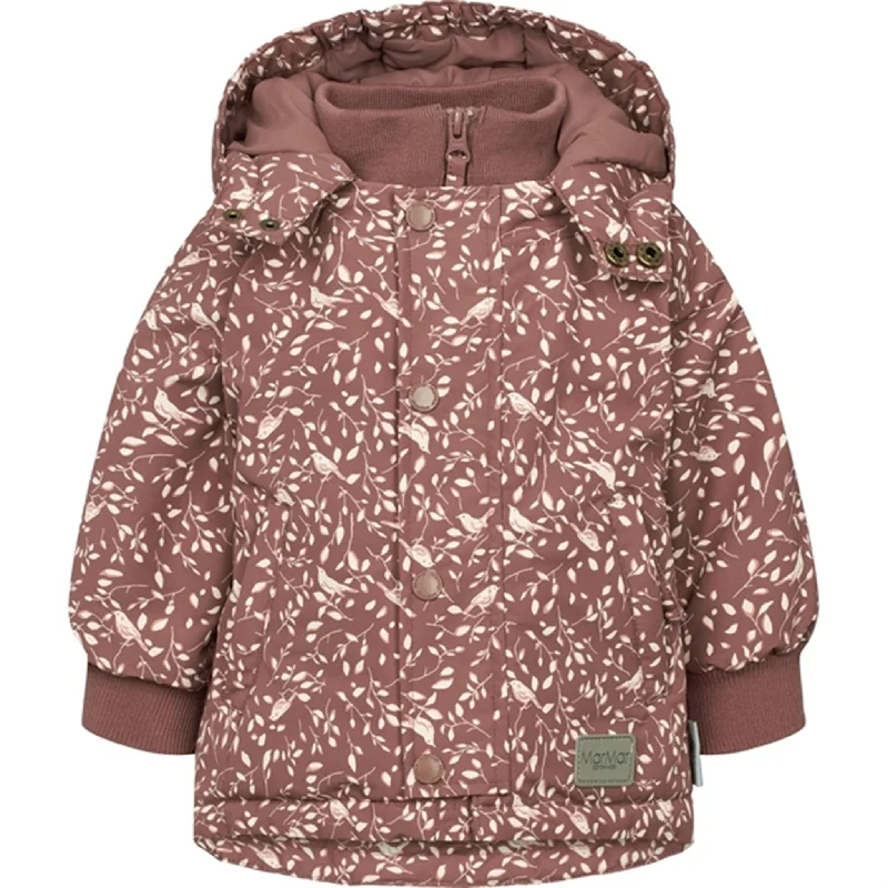 Women's knee - length winter coats in plaidMarMar Osak Winter Jacket Birds Technical Outerwear Women's knee - length winter coats in plaidMarMar Osak Winter Jacket Birds Technical Outerwear