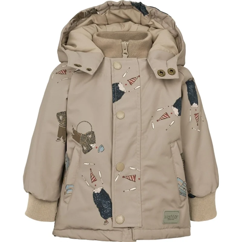 Checkered pattern wool winter coats for womenMarMar Osak Winter Jacket Clowns Technical Outerwear Checkered pattern wool winter coats for womenMarMar Osak Winter Jacket Clowns Technical Outerwear