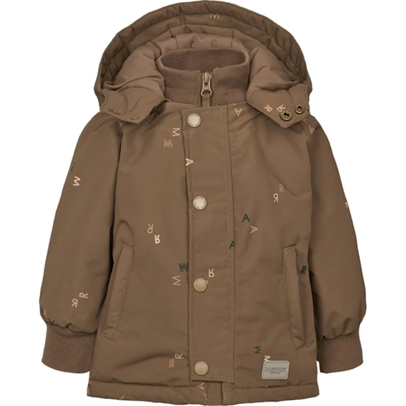 Wool blend double - breasted winter coats for womenMarMar Osak Winter Jacket Heavy Letters Technical Outerwear Wool blend double - breasted winter coats for womenMarMar Osak Winter Jacket Heavy Letters Technical Outerwear
