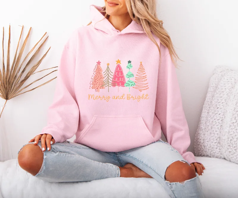 Merry and bright Oversized Hoodie