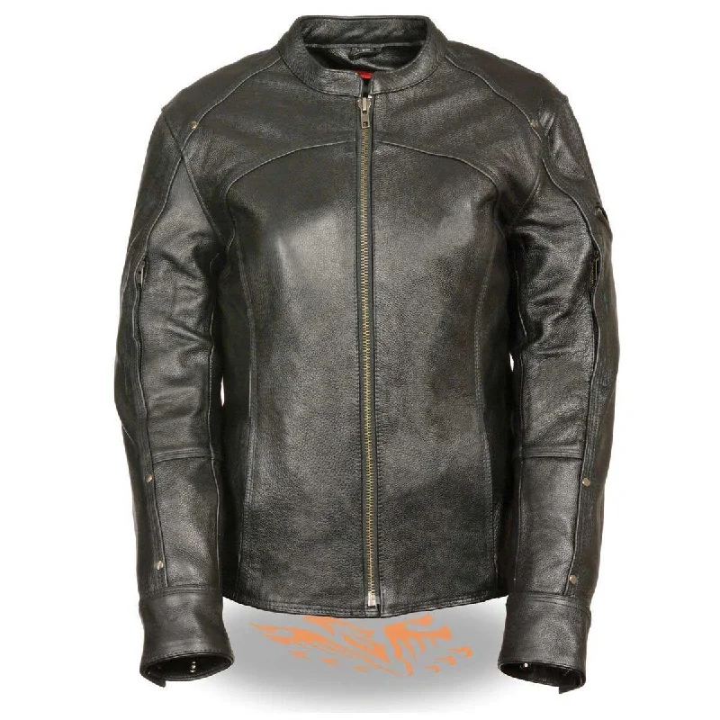 Women's trench coats with a removable belt for customizable stylingMilwaukee Leather SH1924 Women's Black 3/4 Length Vented Leather Jacket Women's trench coats with a removable belt for customizable stylingMilwaukee Leather SH1924 Women's Black 3/4 Length Vented Leather Jacket